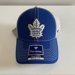 Fanatics stretch fit Toronto Maple Leafs hat * Size Medium-Large NWT